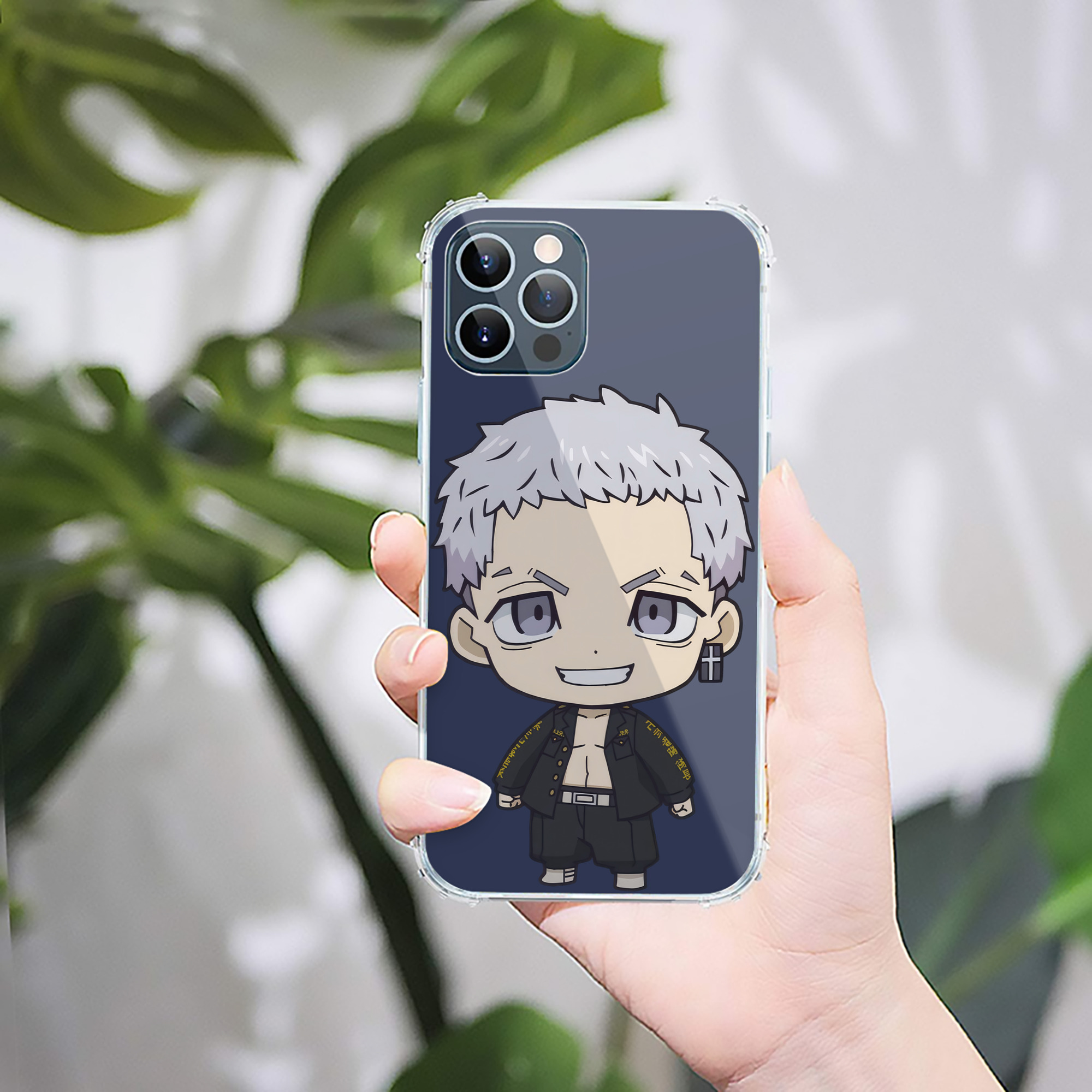 （画像用） 東京リベンジャーズ Tokyo Revengers 【iPhone 12シリーズ対応】透明スマホケース（クリアソフトケース）